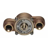 Thermostatic mixing valve for emergency showers, blending hot and cold water to deliver a tempered supply. Features a cold water bypass to maintain consistent temperature if hot water fails. 1 1/4 in NPT connections. Max flow 78 gpm