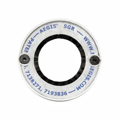 AEGIS 0.816"-0.855" Bolt Solid Ring: One Piece, For 27/32 in Shaft Dia - Universal Frame Shaft Grounding Rings