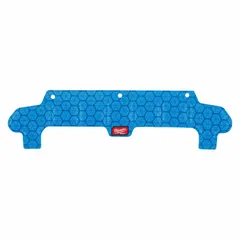 This blue polyester sweat band is designed for use with MILWAUKEE Safety Helmets. It absorbs perspiration to improve comfort during extended wear in industrial environments such as construction, manufacturing, and maintenance.