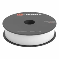 LabelTac Pro Model High Temp Supply: 1 in x 100 ft, Vinyl, White (Gloss), Indoor/Outdoor (MPN LT102HT)