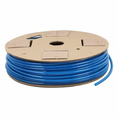 PARKER Standard Polyurethane Tubing, 5/16 in ID, 1/2 in OD, 250 ft, Blue
