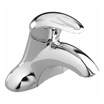 AMERICAN STANDARD Low Arc Bathroom Faucet: Reliant 3, Cast Brass, Chrome Finish - Centerset Handle Bathroom Faucets