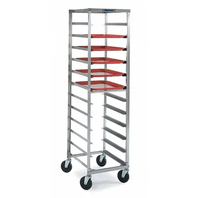 LAKESIDE Pan and Tray Rack: 11 Slots, 5 in Betw Shelves, 300 lb Capac, 21 in Wd - Standard-Duty End-Loading Sheet Pan Racks