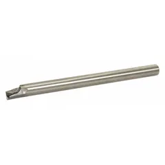 Indexable boring bar with positive rake geometry and right-hand cutting direction, designed for internal turning operations. Used in machining centers and lathes for finishing bores, enlarging holes, and achieving precise internal diameters. Accepts indexable inserts for efficient metal removal.