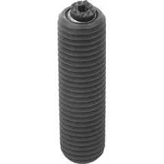 This fully-threaded gripper features a serrated steel pad for positive grip in workholding applications. With M20 thread, 50 mm thread length, and 10 mm pad top diameter, it mounts directly into tapped holes for clamping or positioning parts during machining, assembly, or inspection.