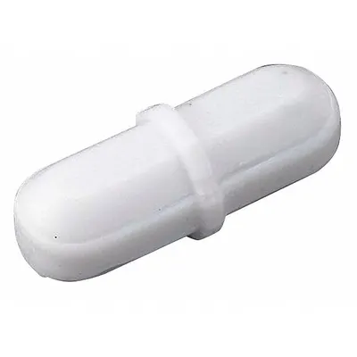 OEM Octagonal Stir Bar, Alnico, 22 mm Length, 7.93 mm Diameter, White - Octagonal Stir Bars