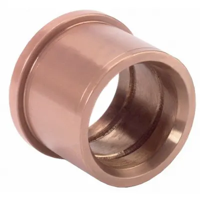 PCS Ejector Bushing: Steel, 1.802 in Outside Dia, 1.251 in Inside Dia, 1.75 in Overall Lg - Bronze-Plated Straight Ejector Bushings