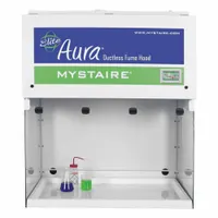 MYSTAIRE Ductless Fume Hood: Aura, 42 in Overall Wd, 50 in Overall Ht, 28 in Overall Dp, White (MPN MY-AU42)