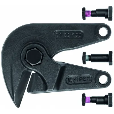 KNIPEX Replacement Concrete Mesh Head: For 7/16 in Max Dia Medium Steel - Bolt Cutter Heads & Accessories