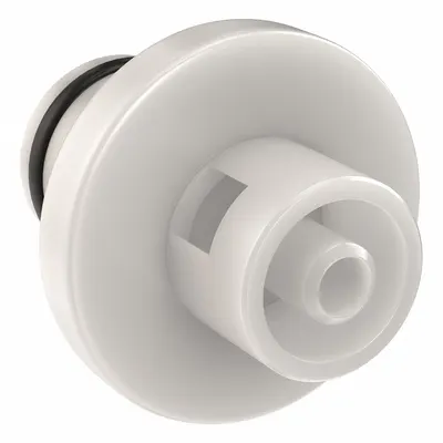 COLDER Quick Connection Insert: Insert, 1/16 in ID Size, Barbed x Barbed, Acetal - Acetal Quick-Disconnect Tube Fittings