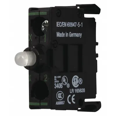EATON M22-LEDC-G Green LED Lamp Module, 22 mm, 30 V AC/DC, Spring Cage Terminal - Lamp Modules