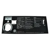 DAYTON Cover Display: Mfr Part # 3121037600