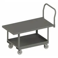 APPROVED VENDOR Platform Truck: 2,000 lb, 60 in L x 30 in W x 25 in H Deck, Solid, 12 ga Deck, Std (MPN WHPT30605MR95)