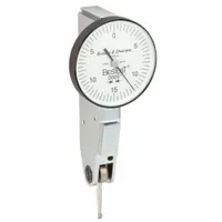 TESA BROWN & SHARPE Dial Test Indicator & Mag Base: 0.0005 in to 0.03 in, Vertical, Inch, 0.0005 in (MPN 599-849)