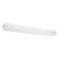 Linear Garage Light: LED, 5,850 lm, 4000K, 52 W Fixture Watt, 120 to 277V AC, White (MPN LXEP4-40HL-DFA-EDU)