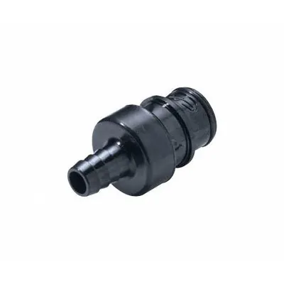 CPC Quick Connection Coupling: Straight, 3/8 in ID Size, Quick-Disconnect Coupler x Barbed - Polysulfone Quick-Disconnect Tube Fittings