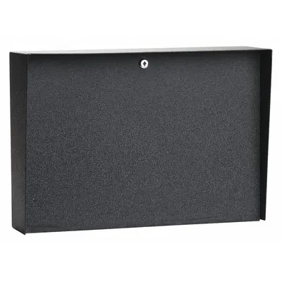 PEDESTAL PRO Lando-CS-20x14-E Outdoor Housing, 14 in H, Black - Covers for Gate Operator Access Control Devices