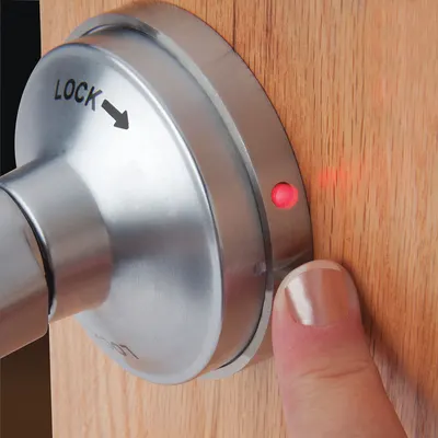 ABILITY ONE Door Lockset: Classroom Lever Locksets, Chrome, ADA Compliant