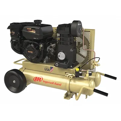 INGERSOLL RAND SS5J9.5GK-WB Wheeled Portable Engine Driven Air Compressor - Wheeled Portable Engine Driven Air Compressors