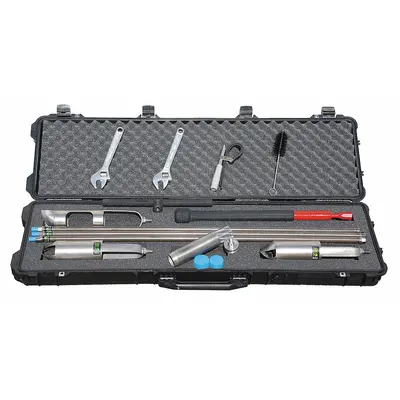 AMS Basic Soil Sampling Kit: Carbon Steel, 5/8 in Connection Size, 3 1/4 in Overall Dia - Soil Core Sampling Kits