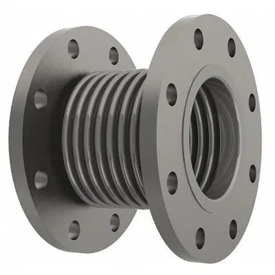 HOSE MASTER Metal Expansion Joint: 4 in Pipe Size, For Air/Gases/Oils Media Type - Flanged Expansion Joints for High-Temperature Fluids