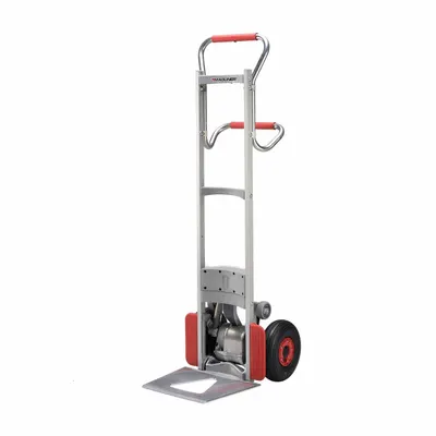 MAGLINER Stair Climber: Powered, 375 lb Cap, Four-Position Extended, Aluminum, 10 in - Electric Stair-Climbing Hand Trucks