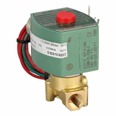 REDHAT Solenoid Valve: 2-Way, Normally Closed, 1/4 in Pipe Size, 220V AC/240V AC - 2-Way/2-Position, Normally Closed Solenoid Valves