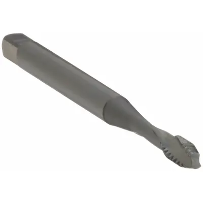 OSG Spiral Flute Tap: #4-40 UNC, H2 / 2B-3B, 2 Flute - Spiral-Flute Taps for Steel & Stainless Steel