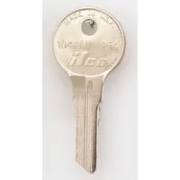 Key Blank: Compatible with Chicago Locks, Key ID # AP4, 6 Pins, Brass (MPN 104AM-AP4)