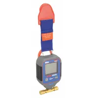 SUPCO Vacuum Gauge: LCD, 0 micron Hg to 19,000 micron Hg, 1/4 in Male SAE Flare Right-Hand, AA (MPN VG64)