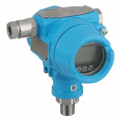Intrinsically safe electrical pressure transmitter with a range of -14.5 to 500 psi and 4-20 mA output. Features a digital display, NPT connection, aluminum/316 stainless steel construction, IP66 and NEMA 4X ratings. Certified Class I, Div 1, Groups A, B, C, D. Proof pressure 761.4 psi. Suitable for pressure monitoring in hazardous industrial environments.