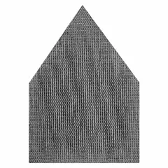 Coated aluminum oxide abrasive on nylon mesh backing, open coat, fine grade (180 grit), gray color, designed for tear-off use with detail sanders. Suitable for fine finishing on wood, metal, and painted surfaces.