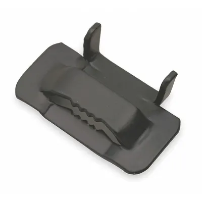 BAND-IT Strapping Buckle: Fits 3/4 in Strap Wd, 1 Qty, Round, Regular Duty - Strapping Buckles for Stainless Steel Strapping
