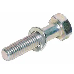 This stainless steel bolt is a replacement part for NDP Series pumps and equipment, compatible with model NDP-50BFS. It is used to secure components in fluid-handling systems where corrosion resistance is needed.