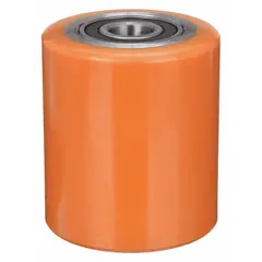 This roller kit is a replacement part for Dayton pallet jacks, designed for models 21XU81 and 21XU82. It provides the rollers needed to restore smooth movement and load-bearing function in material handling operations. The kit is orange and manufactured by Dayton.