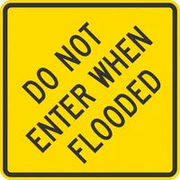 Traffic Sign: 24 in x 24 in Nominal Sign Size, 24 in x 24 in Nominal Sign Size (W x H), Aluminum (MPN G-12738-EG_24x24)
