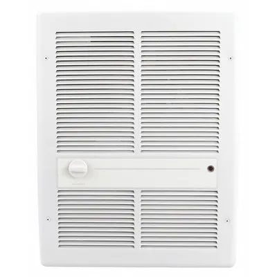 MARKEL Recessed Electric Wall-Mount Heater: 750 W/1500 W, 120V AC, Single Phase - Large Recessed Electric Wall Heaters