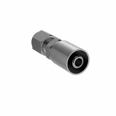 PARKER 11143-8-8 Straight Crimp Hydraulic Hose Fitting - Parker Crimp Hydraulic Hose Fittings with Metric Connection