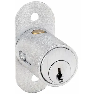 COMPX NATIONAL C8142-KD-26D Pin Tumbler Sliding Door Lock - Locks for Sliding Doors
