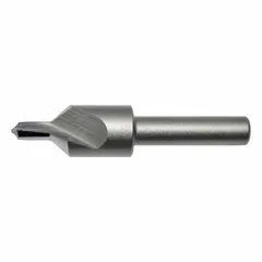 This KEO center drill is a single-end tool made from high-speed steel with an 82° included angle. It has an overall length of 2 1/4 inches. Used to create conical starting holes for lathe work or to support workpieces between centers in precision machining and toolroom applications.