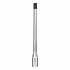 This hex bit socket features a 3/8 in drive size and a 5/16 in hex tip with a fixed insert design. The 6 in overall length provides reach for driving hex-head fasteners in assembly, maintenance, and repair tasks. Suitable for use with impact wrenches and ratchets.