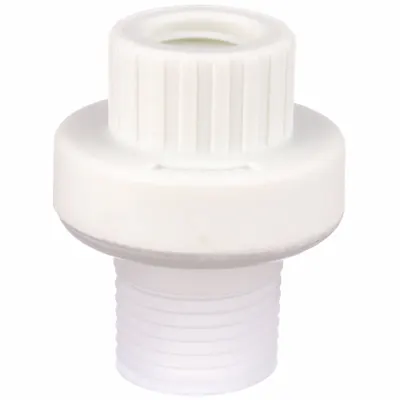 PLAST-O-MATIC Gauge Guard: GGME, For 1/4 in Process, 1/2 in Gauge, Viton Diaphragm, Buna-N O-Ring - Guards for Pressure Gauges