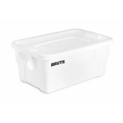 RUBBERMAID COMMERCIAL PRODUCTS 27 7/8 in x 16 1/2 in x 10 3/4 in - Colored Totes with Snap-On Lids