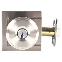 SCHLAGE RESIDENTIAL Door Lockset: Office Knob Locksets, Nickel (MPN F51A BWE 619 ULD)