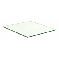 ECONOCO Tempered Glass Shelves: 3/16 in Overall Ht, 12 in Overall Wd, 12 in Overall Dp, Rectangular (MPN CB212)