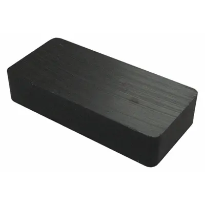 STORCH PRODUCTS Block Ceramic Magnet, 1 7/8 in Lg, 0.375 in Thick, 13 lbf Pull - Block Ceramic Magnets