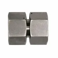 BRENNAN INDUSTRIES Compression Tube Straight: 6 mm OD x 6 mm OD Size, M12X1.5 x M12X1.5 Thread Size (MPN D6565-L06-L06)