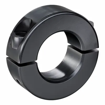 RULAND MANUFACTURING MSP-25-F Steel Shaft Collar, 25 mm Bore, 15 mm Width - Steel Shaft Collars