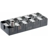 MURRELEKTRONIK IO-Link NPN hub: 8 Output Ports, 5-Pole A-Coded M12 Female, 16 Digital Inputs, 24V DC (MPN 59210)