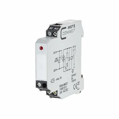 METZ CONNECT Changeover Contact: C-Logline, DIN Rail Mounting, 11061513 - Modules for Metz Connect Controllers